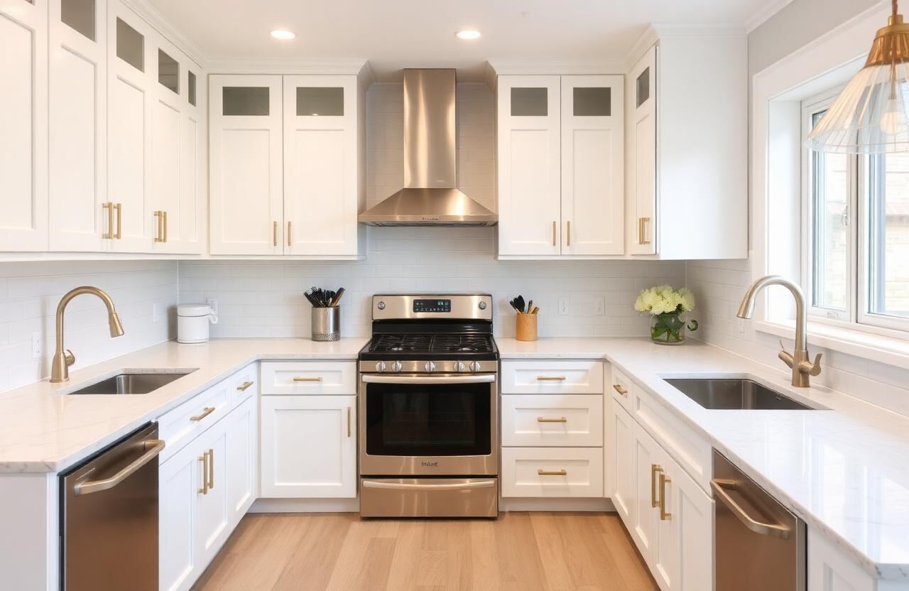Kitchen Cabinets — Best Value Landscaping & Fencing
